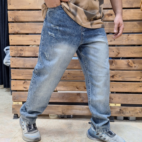 شلوار مام استایل جین وارداتی