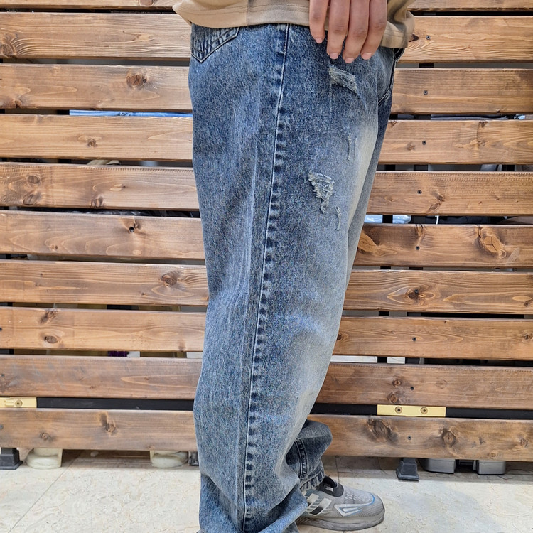 شلوار مام استایل جین وارداتی