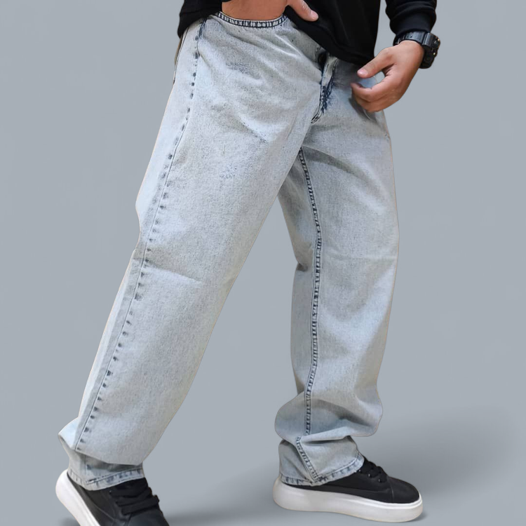 شلوار بگ یخی