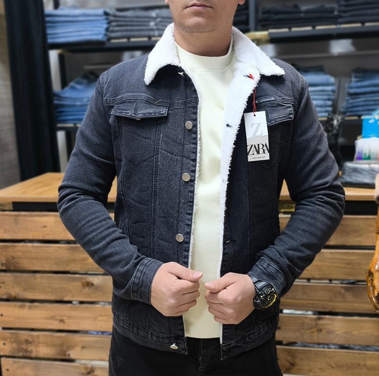 کت جین زغالی