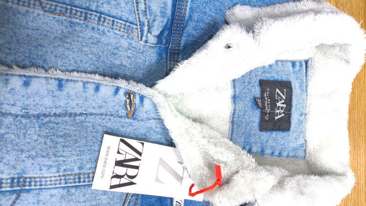 کت داخل خز آبی